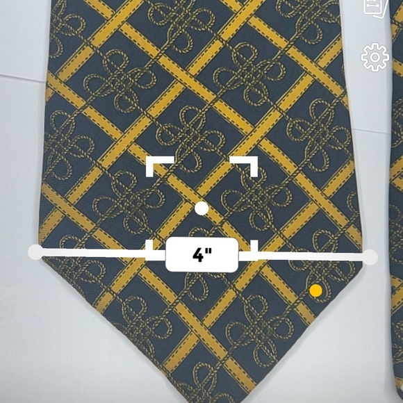 Nina Ricci Paris Vintage Silk tie - Picture 3 of 4